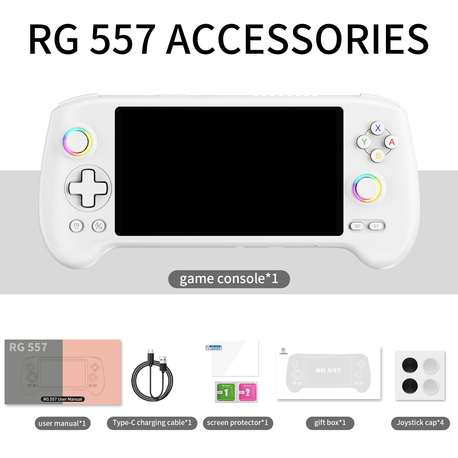 Retro Gaming Android - وحدة تحكم ألعاب محمولة بشاشة AMOLED