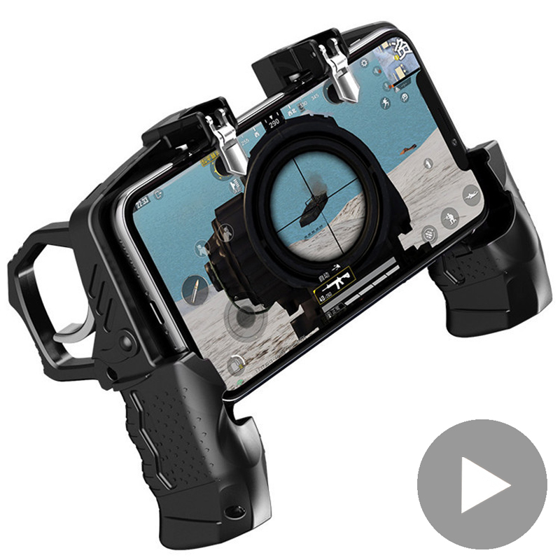 Retro Gaming And Projector - وحدة تحكم PUBG Free Fire Trigger