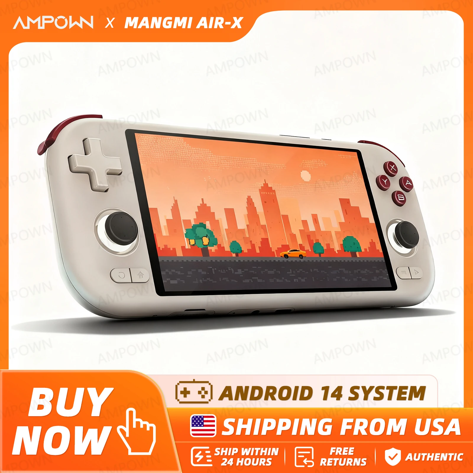 Retro Gaming Device - وحدة تحكم ألعاب محمولة من MANGMI