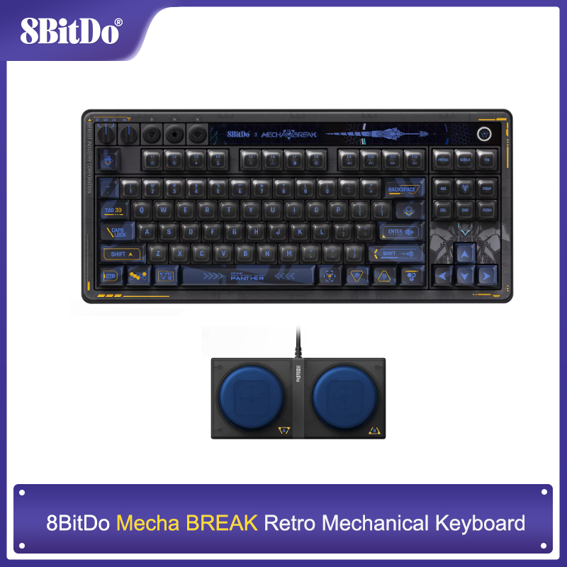 Retro Gaming Android - لوحة مفاتيح ميكانيكية 8BitDo Retro 87