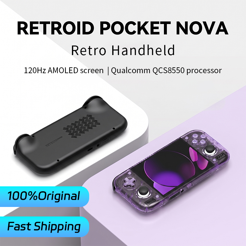 جهاز ألعاب محمول ريترويد بوكيت - مراجعة Retro Gaming Android وسعره