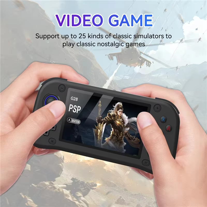 جهاز ألعاب فيديو محمول G28 بنظ - مراجعة Retro Gaming Device وسعره