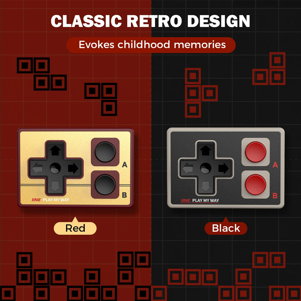 وحدة تحكم IINE صغيرة الحجم لنظ - مراجعة Retro Gaming And Projector وسعره