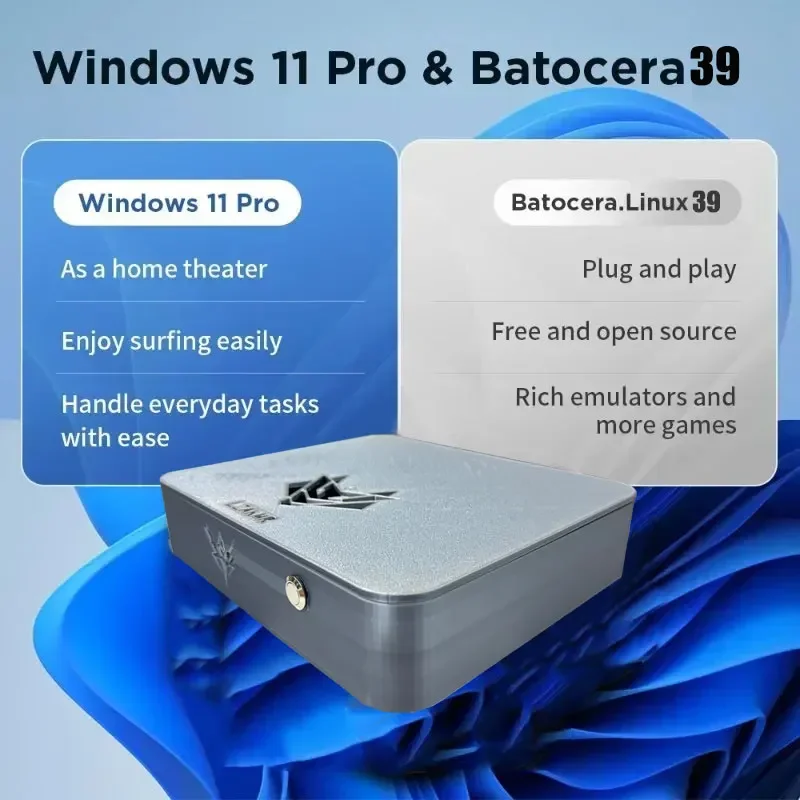جهاز ألعاب AK1 Pro بنظام مزدوج - مراجعة Retro Gaming Os وسعره