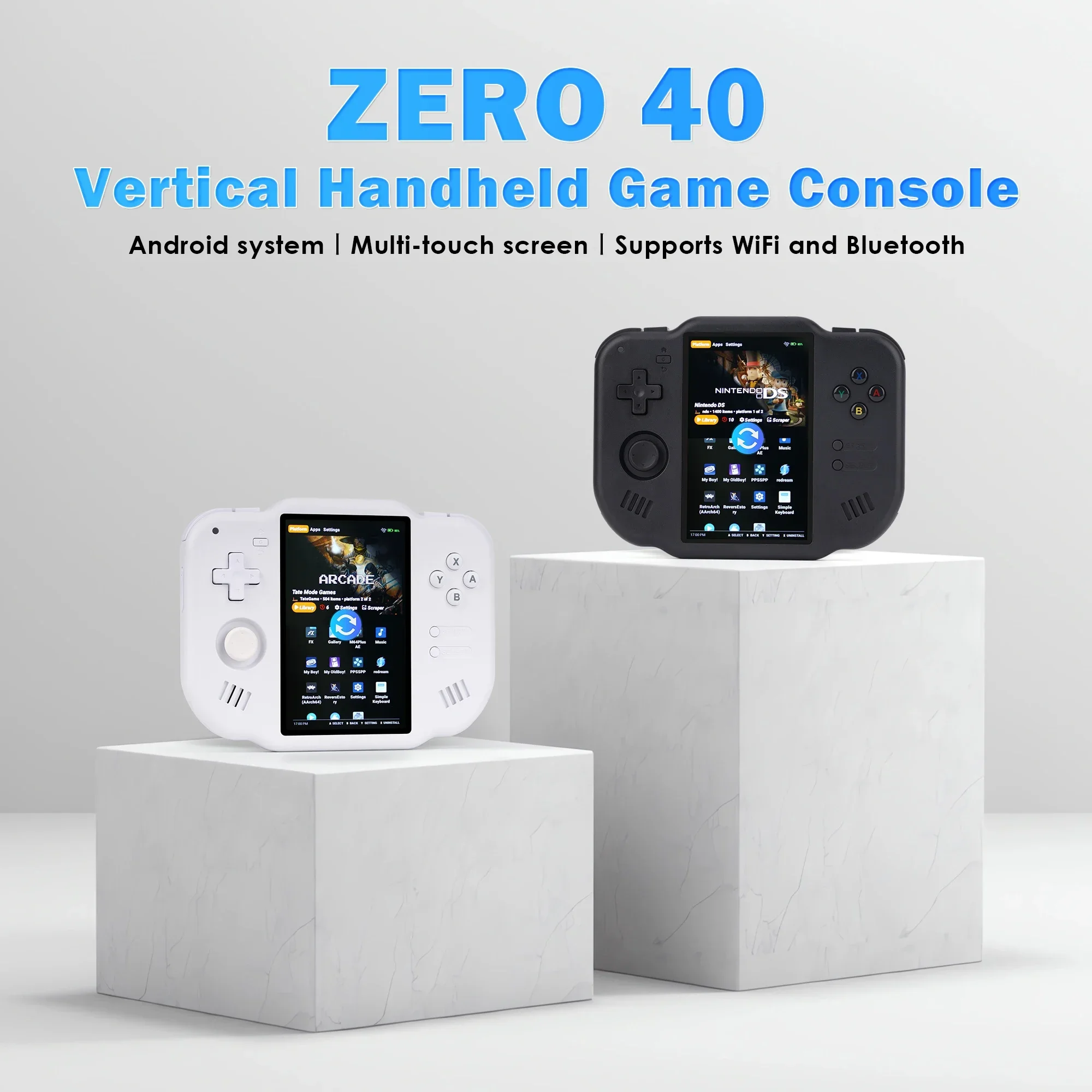 AMPOWN ZERO 40 وحدة تحكم ألعاب - مراجعة Retro Gaming Device وسعره