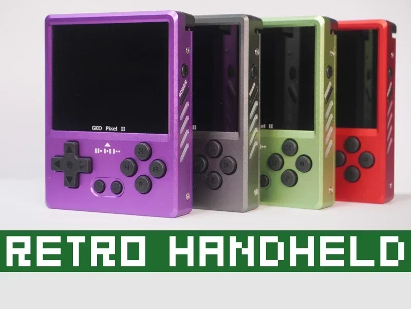 GKD بكسل 2 وحدة تحكم بجهاز لعب - مراجعة Retro Gaming Best Console وسعره