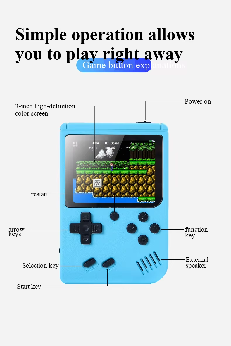 400 لعبة في 1 جهاز ألعاب محمول - مراجعة Retro Gaming Android وسعره