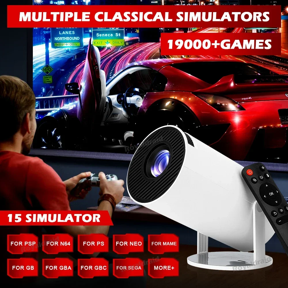 جهاز عرض ألعاب ذكي محمول P90 M - مراجعة Retro Gaming And Projector وسعره