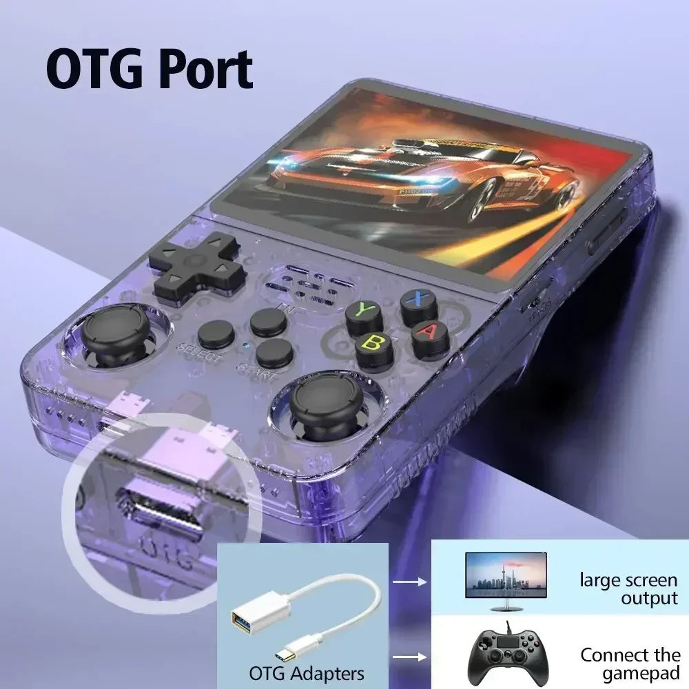 جهاز ألعاب محمول R36S بنظام AR - مراجعة Retro Gaming Device وسعره