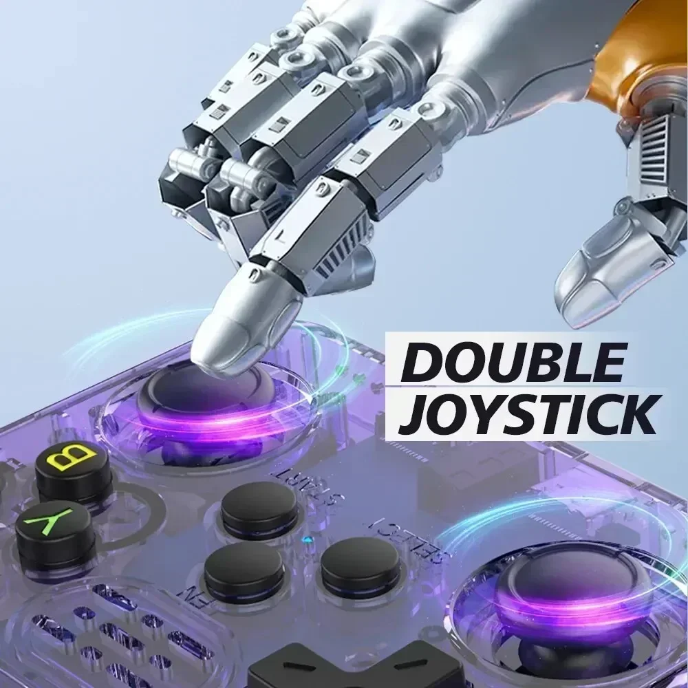 جهاز ألعاب محمول R36S بنظام AR - مراجعة Retro Gaming Device وسعره