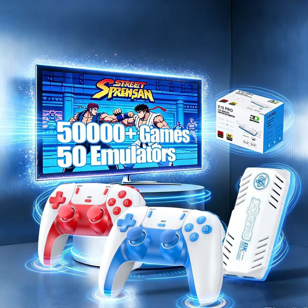 جهاز ألعاب محمول X10 PRO بتصمي - مراجعة Retro Gaming For Tv وسعره