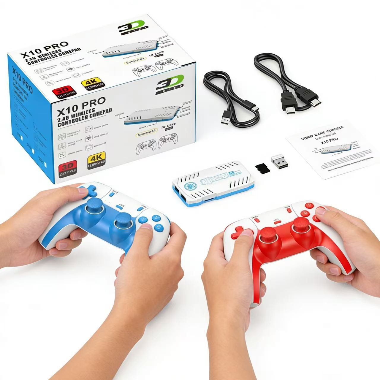جهاز ألعاب محمول X10 PRO بتصمي - مراجعة Retro Gaming For Tv وسعره