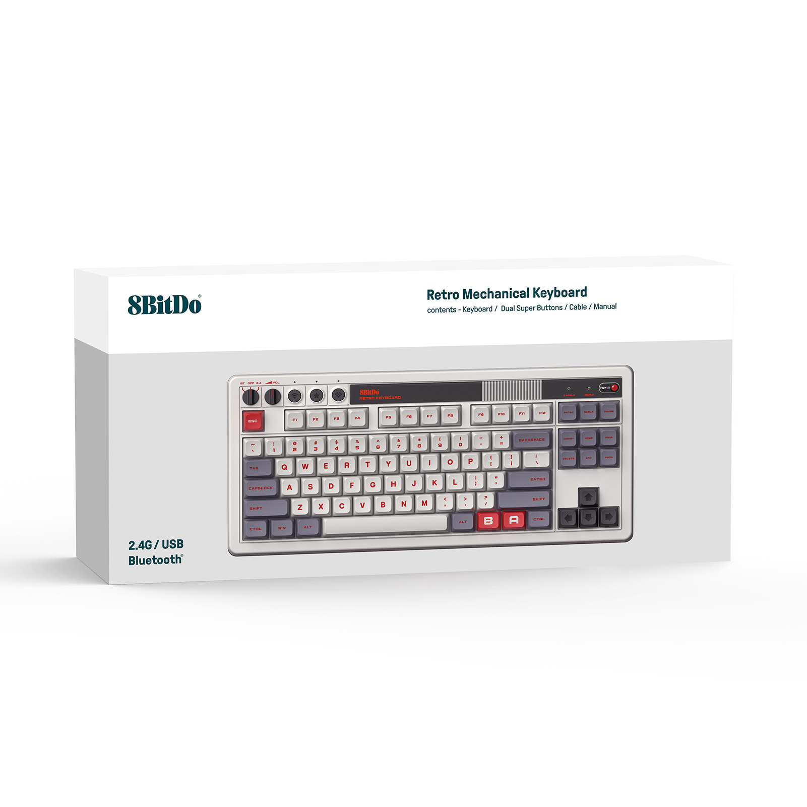 لوحة مفاتيح ميكانيكية 8Bitdo R - مراجعة Retro Gaming Android وسعره