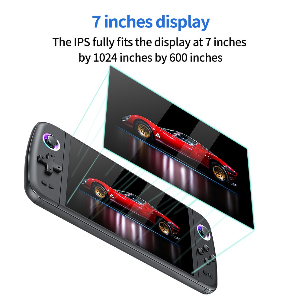 جديد M27 7 بوصة IPS شاشة وحدة  - مراجعة Retro Gaming Device وسعره