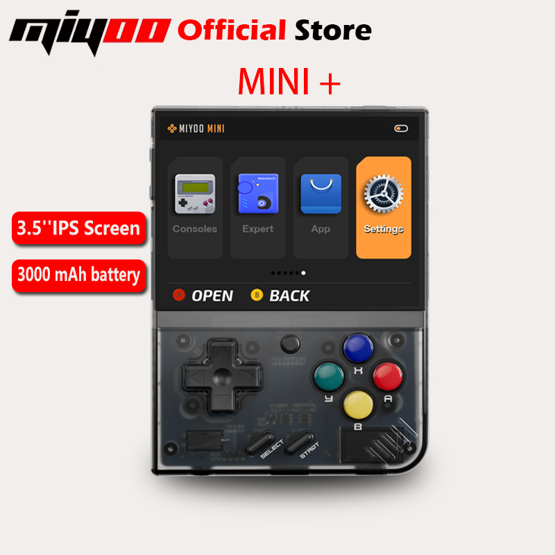 MIYOO Mini Plus وحدة تحكم ألعا - مراجعة Retro Gaming Device وسعره