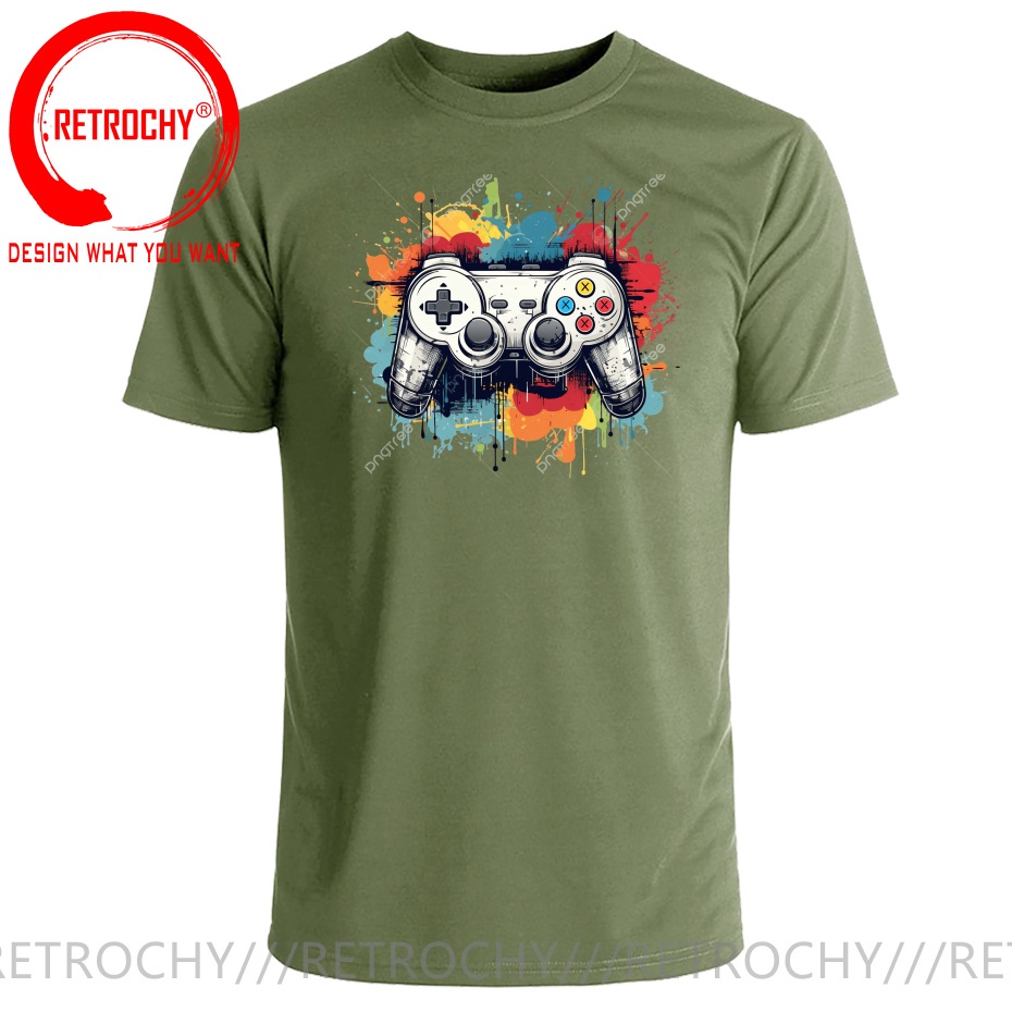 تي شيرت ريترو جيمر بتصميم جراف - مراجعة Retro Gaming Shops وسعره