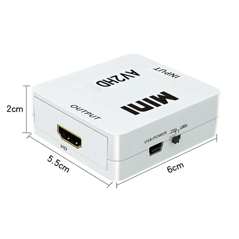 محول فيديو مركب AV إلى HDMI بد - مراجعة Retro Gaming And Projector وسعره